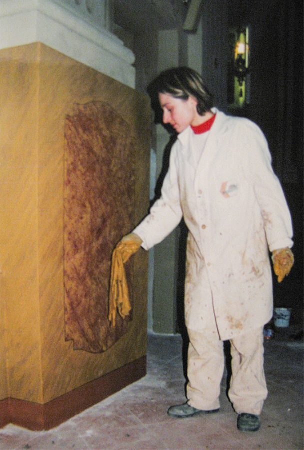 Stefania Gavioli - restauratore reggio emilia - restauro dipinti olio su tela - affresco - restauro interni - decorazioni